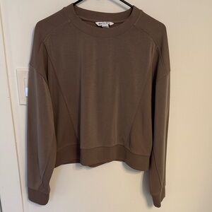 Athleta Seasoft Rib Sweatshirt